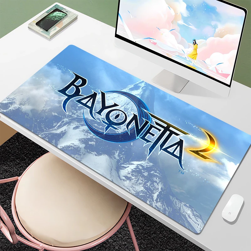 

Keyboard and Mouse Pad Anime Bayonetta Setup Gaming Mats Rubber Mat Computer Table Cushion Home Office Accessories Deskmat Mause