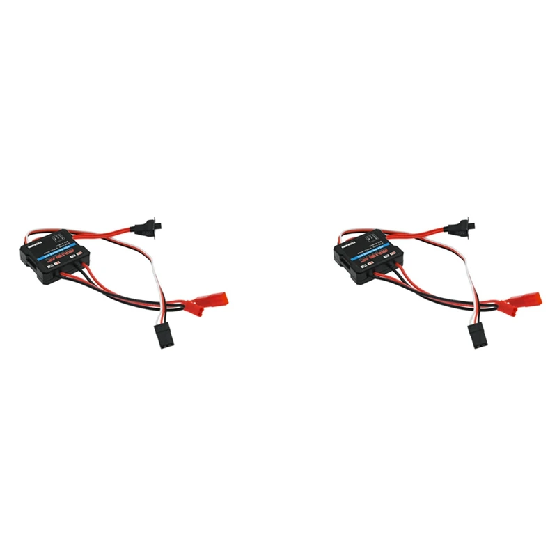 

2X 40A Brushed ESC Electronic Speed Controller For WPL C14 C24 C34 MN D90 MN99S MN86S MN86 MN86KS RC Car Upgrade Parts