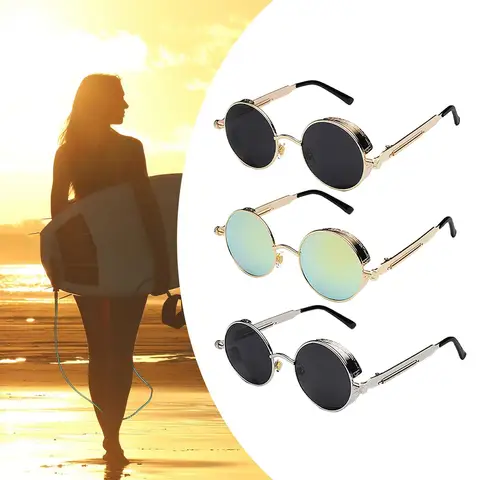 Солнцезащитные очки Vintage Style круглые