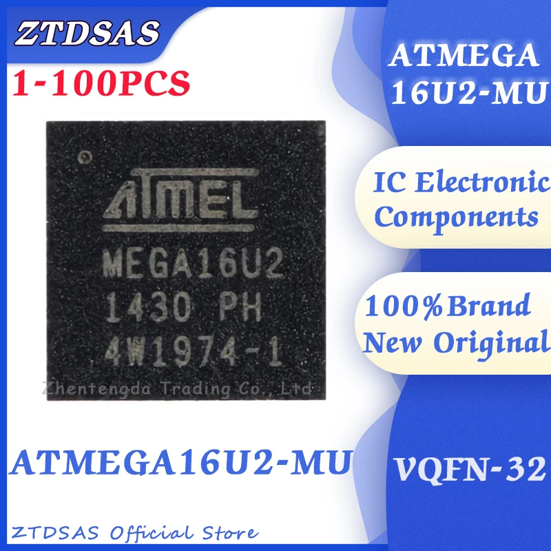 

1-100 шт., ATMEGA ATMEGA16, ATMEGA16U2