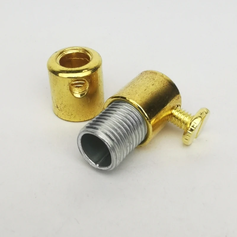 

10 шт. металлические ручки для кабельного замка, трубка 15 мм, ручки для шнура, кабеля, потолочная пластина M6, подключение для подвесного светильника