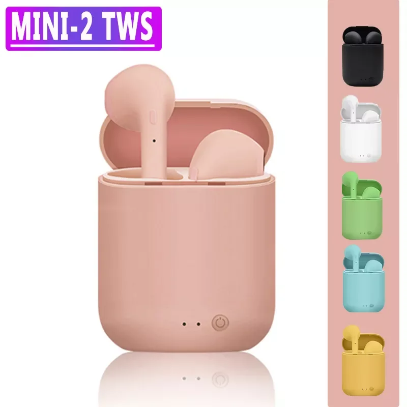 

Mini-2 TWS Wireless Headphones Bluetooth 5.0 Earphones Mini Headset Stereo Earbuds for iPhone Huawei etc Phones