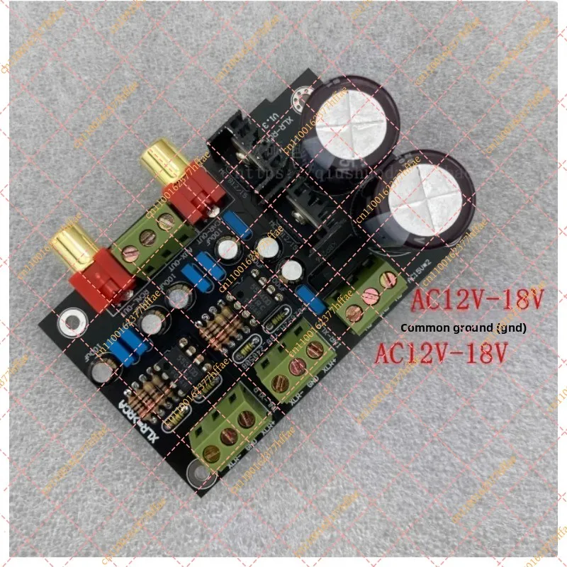 Фото Модуль приема балансного сигнала JY XLR Canon на плату усилителя мощности RCA /RCA №4
