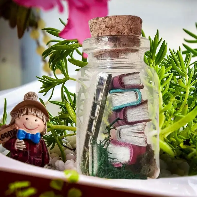 Миниатюрный декор для библиотеки миниатюрный дом маленькая библиотека