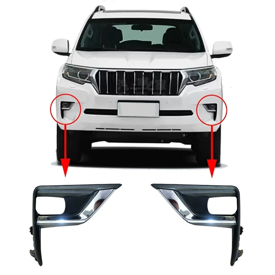 1 шт. противотуманная фонарь для Toyota Prado LC150 2018-2019 2020 52128-0G030/52127-0G030