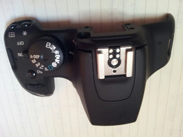 

Для Canon 1000D Rebel XS Kiss F верхняя крышка группа с режимом переключатель питания Кнопка спуска затвора кабель запасные части