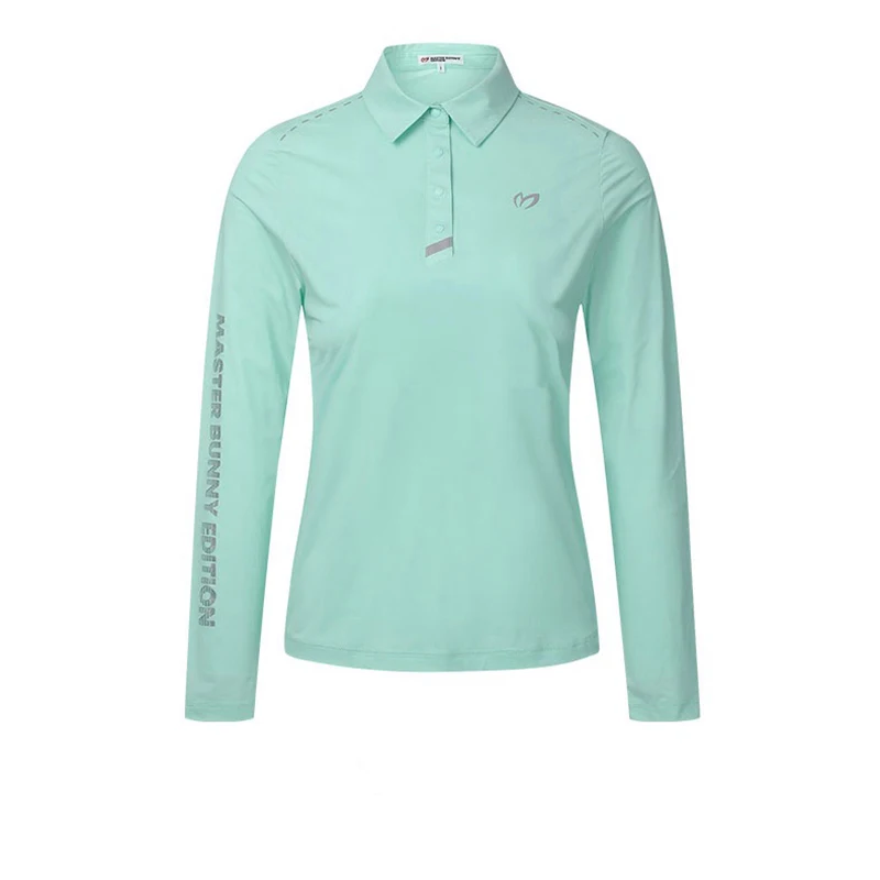

Slim Fit Versatile Women's Thin Ice Silk Breathable Sun Protection Shirt Women's Golf Jersey