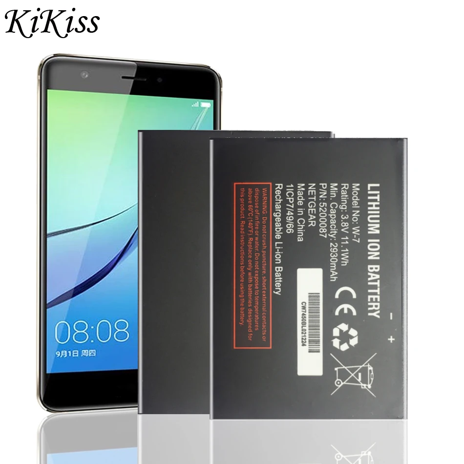 W-7 2930mAh/11.1Wh литий-ионный аккумулятор W7 для Netgear Sierra Aircard 790S 810S беспроводной маршрутизатор 3,8 V запасные батареи W-7 2930mAh/11.1Wh литий-ионный аккумулятор W7 для Netgear Sierra Aircard 790S 810S беспроводной маршрутизатор 3,8 V запасные батареи