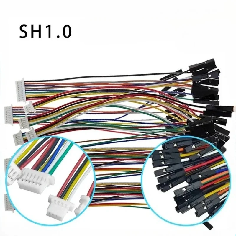 

Кабели-перемычки E-SIMPO для SH1.0/MX1.25/ZH1.5/HY2.0/PH2.0/XH2.54, 20 см, 26AWG/28AWG (10 шт.)