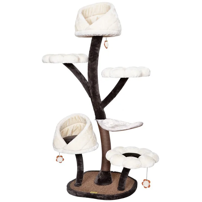 

Luxury Cat Tree Tower Unique Cat Tree White Flower Tree