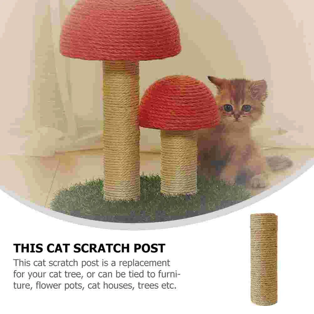 

Cat Scratching Post Replacement Cat Tree Scratch Post Wooden Rope Cat Scratcher Post Scratchers