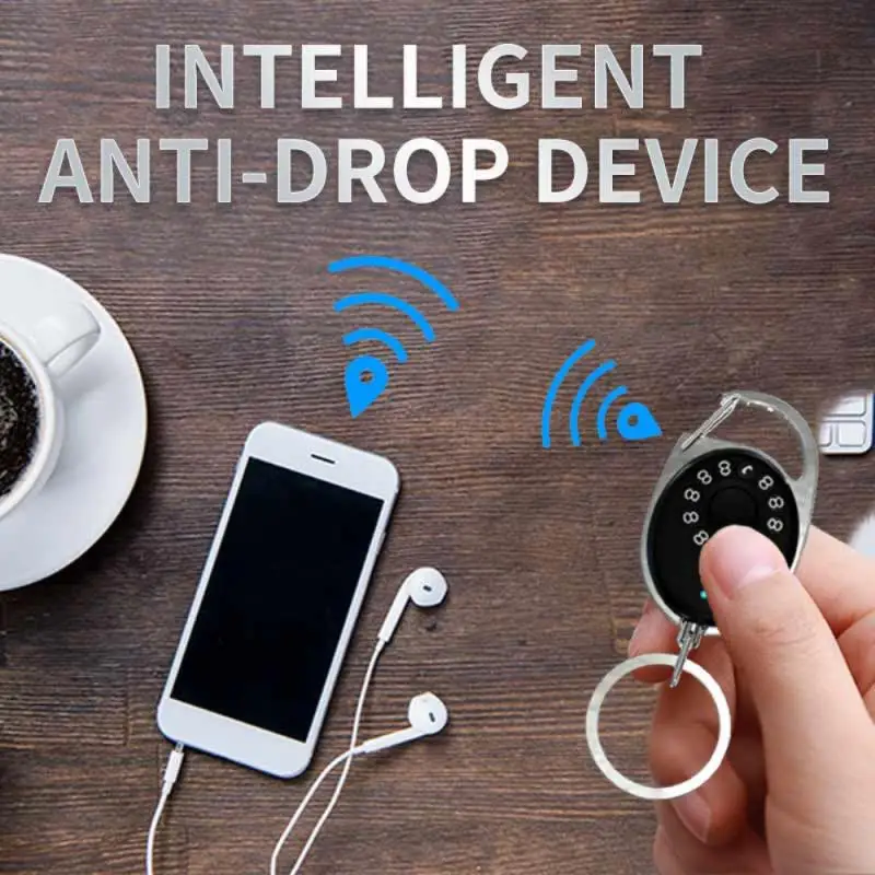 

Smart Retainer Waterproof Anti-dropping Smart Tracker Anti-lost Black Pets Tracker For Pet Dog Cat Keys Wallet Bag Gps