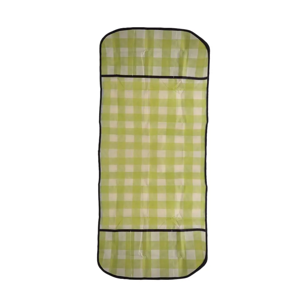 

2 Colors Home Refrigerator Lattice Dust Proof Cover Foldable Non-Woven Fabric Refrigerator Pouch Organize Storage Bag Cover