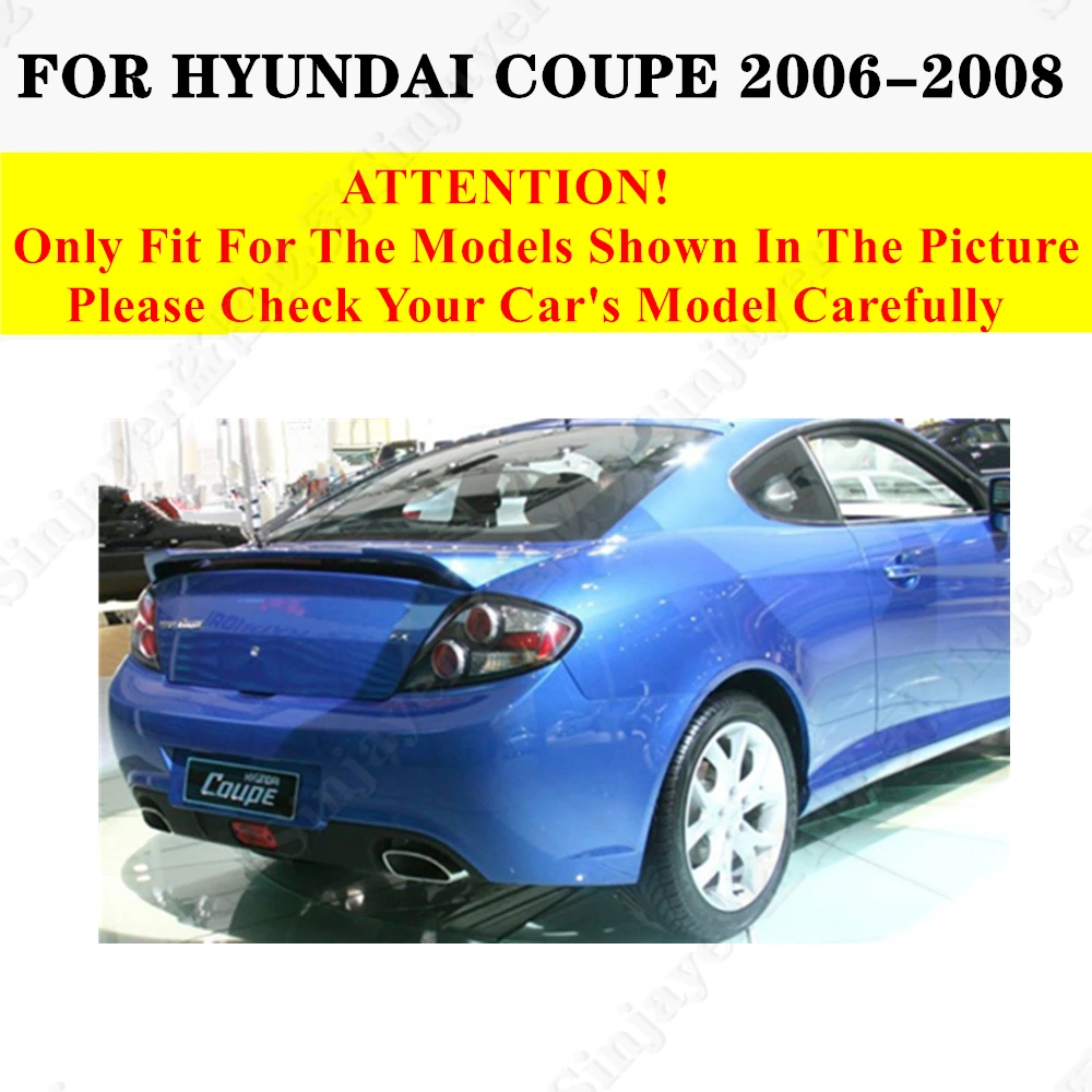 Высокий боковой коврик в багажник автомобиля для Hyundai Coupe 2008 2007 2006 XPE задний