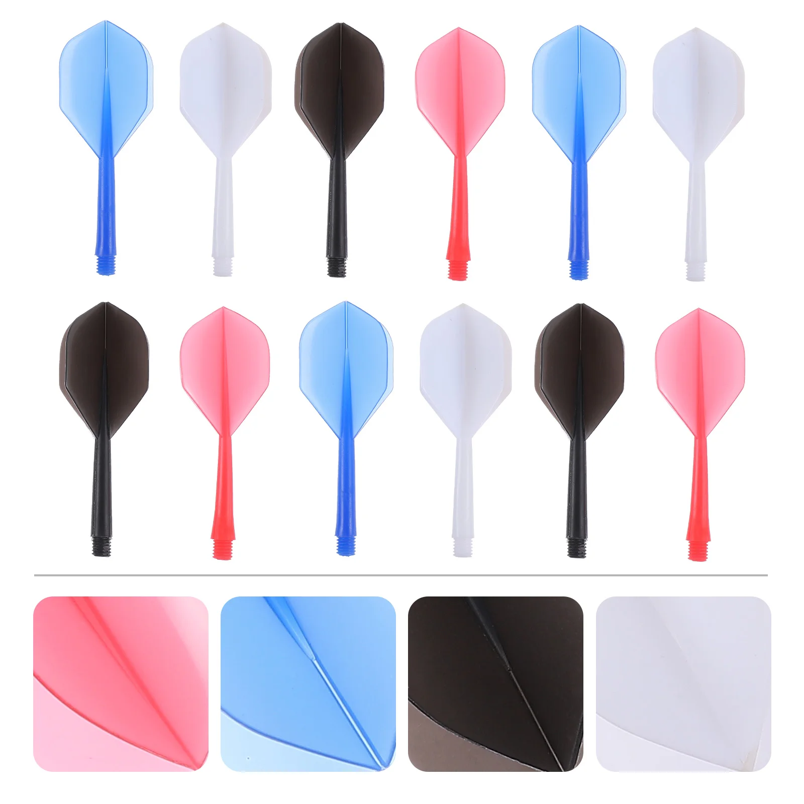 

20Pcs Portable Dart Tails Thread Dart Tail Flights Dart Flights Replacements Dart Supplies