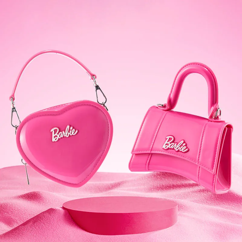 MINISO Подлинная Барби сумка через плечо Милая мультяшная аниме розовая милая Мода