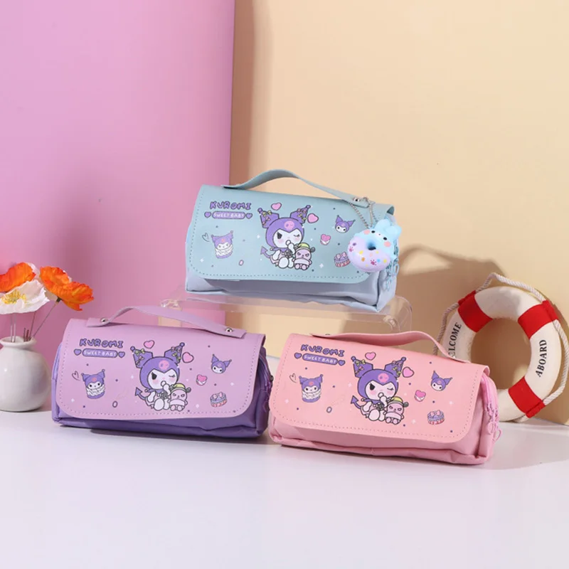 Оригинальные ручки Sanrio Hello Kitty Kuromi набор канцелярских принадлежностей для