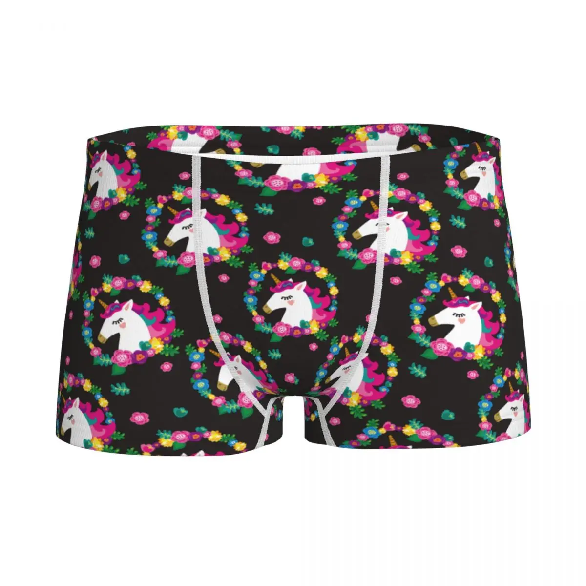 

Boys Colorful Unicorn Animal Boxer Shorts Cotton Youth Soft Underwear Man Briefs Popularity Teenagers Underpants