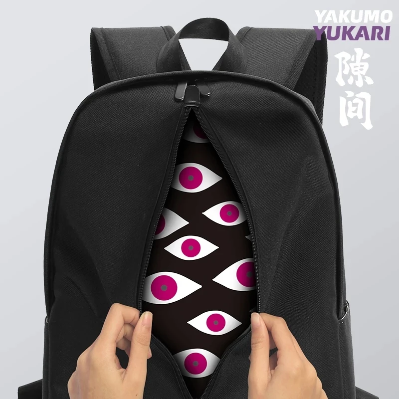 Серый школьный ранец для учеников аниме сумки-мессенджеры на плечо с японскими