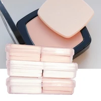 16pcsbox cozy washable dual use face foundation wet dry makeup puff beauty tools for girl loose powder puff cosmetic puff