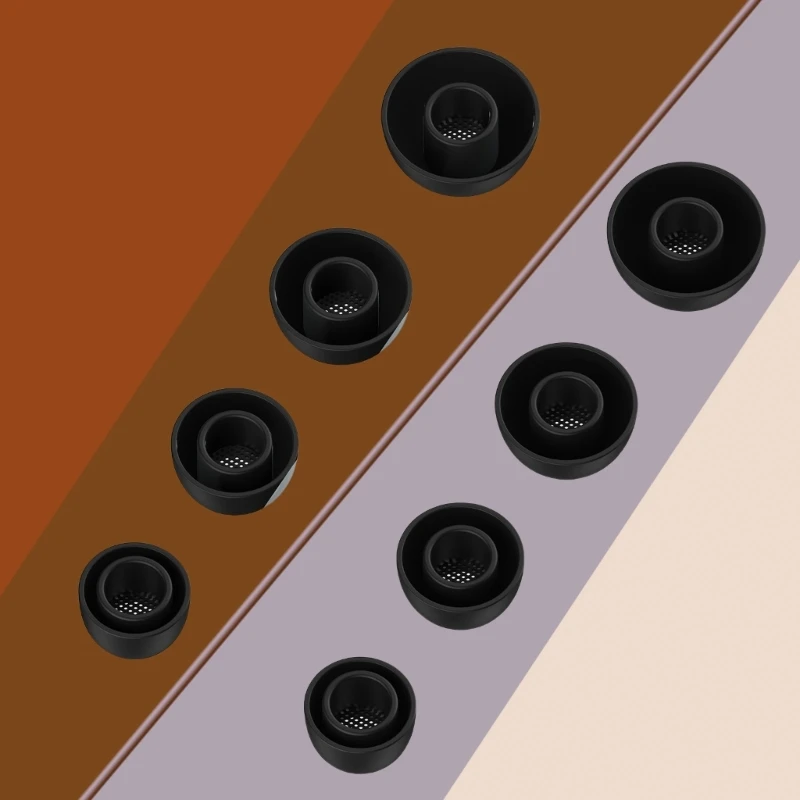 8 шт. силиконовые насадки-вкладыши адаптеры для наушников True Wireless 4 мягких насадки