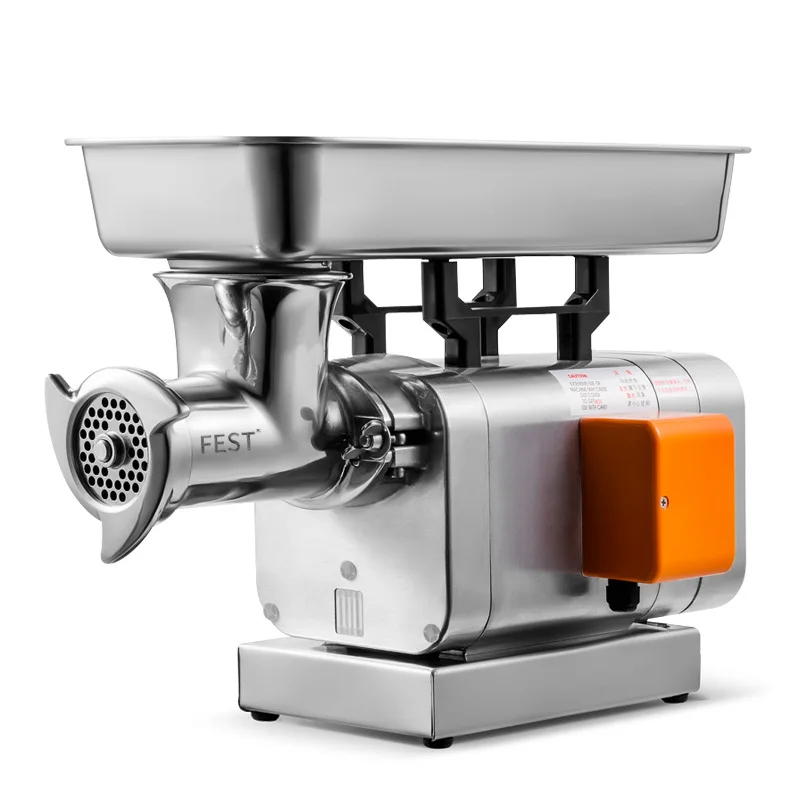 

Best Frozen Meat Grinder Manual Electric 1.5hp Butcher Meat Grinder Commercial 300kg/h Industrial Mincer Food Chopper Machine