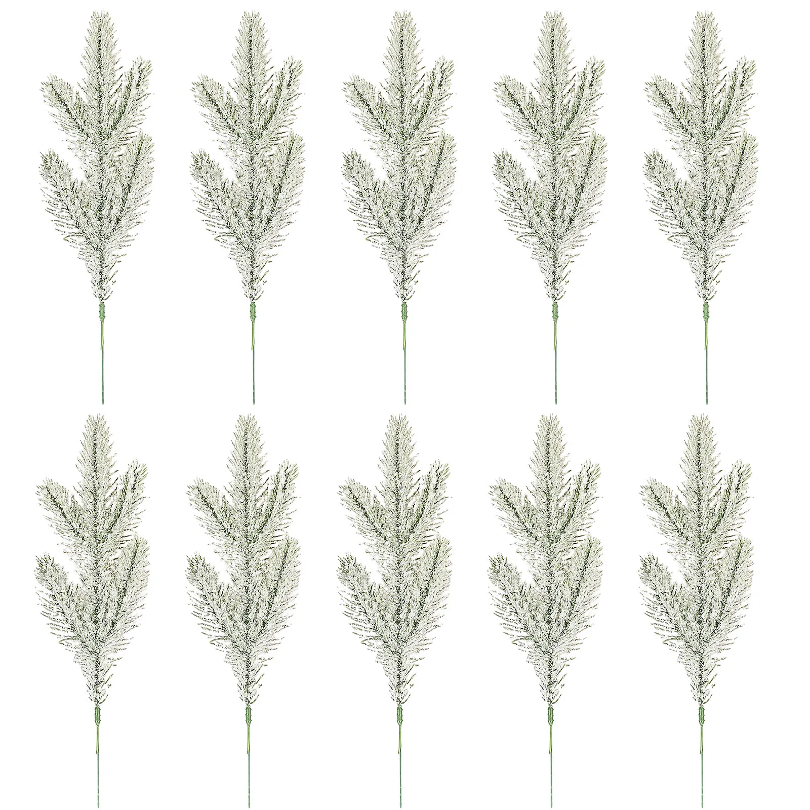 

Faux Cedar Branches 9.8x3.54 Inches - DIY Christmas Wreath Ornament Home Garden Festive Artificial Decorations Christmas Pendant
