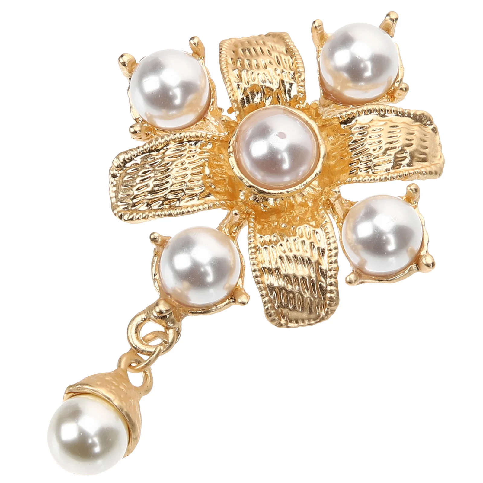 

Vintage Brooch Baroque Pearls Brooch Pin Women Clothing Lapel Pin Decor