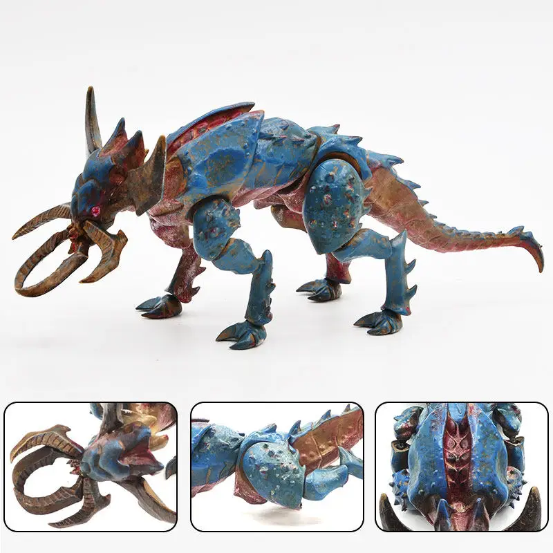 Фото Коллекционная подвижная фигурка Rihio Infinite Depths Alien Beast Emperor Cronsaurus из мягкого винила №3