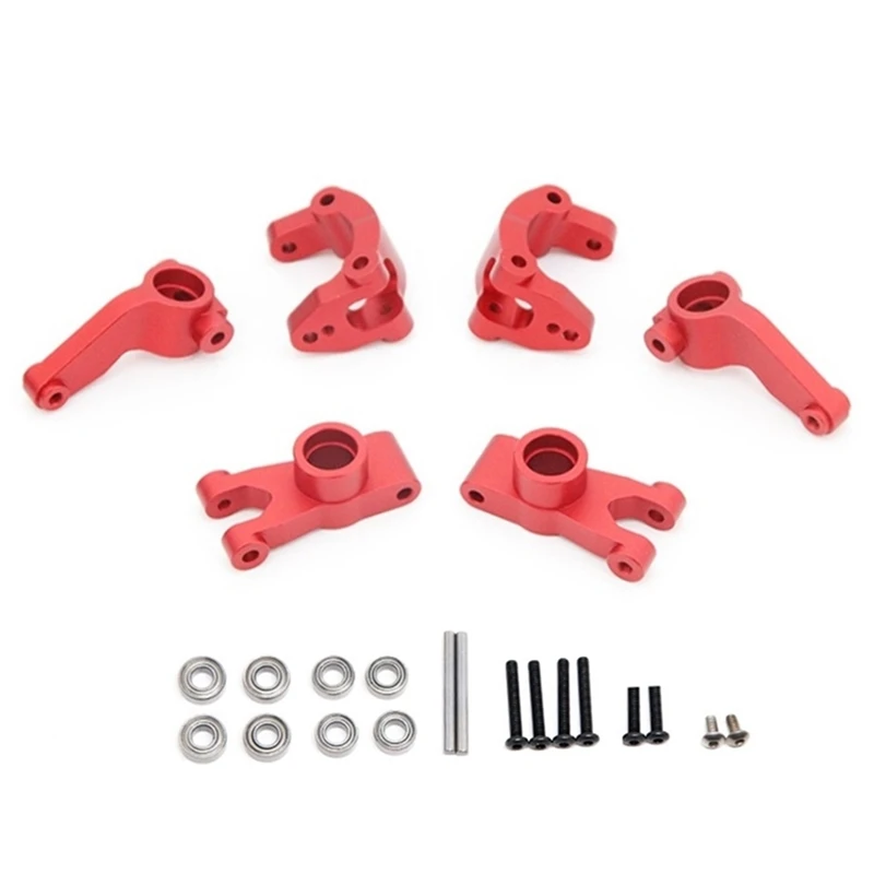 

Front Steering Block Knuckles & C-Hubs & Rear Hubs Set For Arrma 1/10 Granite Voltage MEGA 2WD RC Car Upgrade Parts