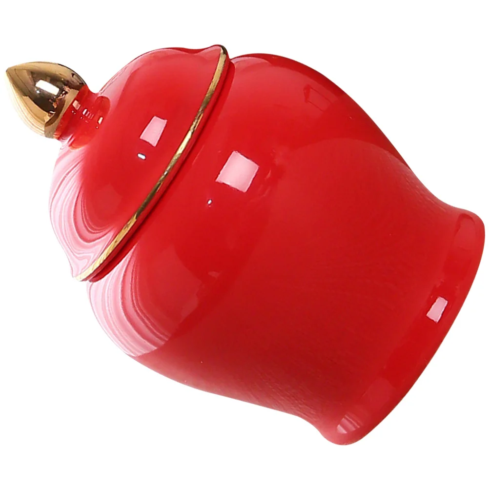 

Mini Food Containers Mini Tea Canister Lidded Storage Jar Sealed Tea Storage Canister Convenient Tea Canister