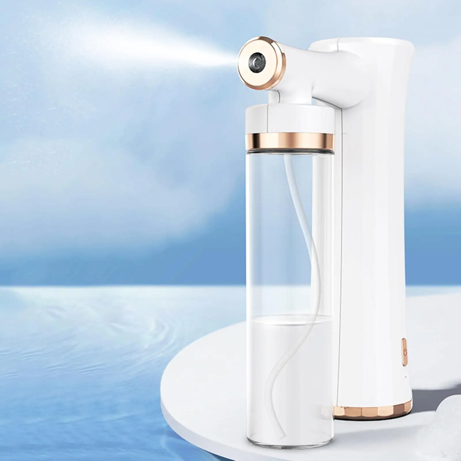 

Nano Spray Face Steamer Water Oxygen Injection Instrument for Skin Care Hand