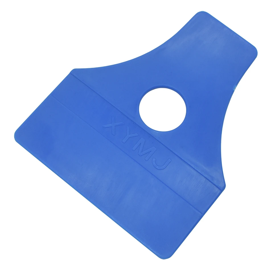 9.6cm Blue Plastic Scraper for Mobile Phone PPC iPad Screen Car Glass Protector Protective Film Extruding the Air Bubble Tool