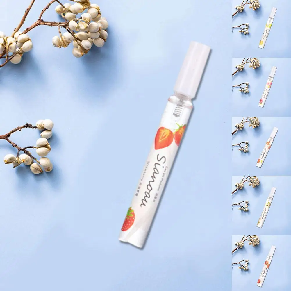 

12ml Mini Lady Peach Milk Tea Fragrance Girl Lasting Fragrance Student Light Portable Body Fragrance H0w2