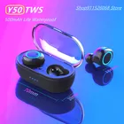 TWS-стереонаушники Y50 с поддержкой Bluetooth 5,0 и зарядным футляром