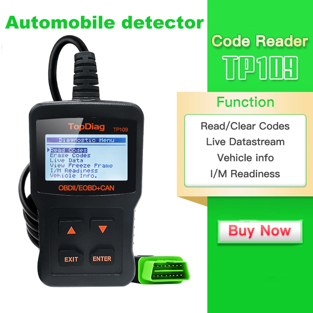Автомобильный считыватель кодов JD906S OBD2 автомобильный диагностический