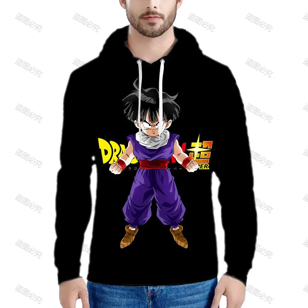 

2022 New Dra-gon-Ball-Z Anime Hoodies for Men Autumn Essentials Man Sweatshirts Goku Harajuku Men's Fashion Clothing Leisure 7XL