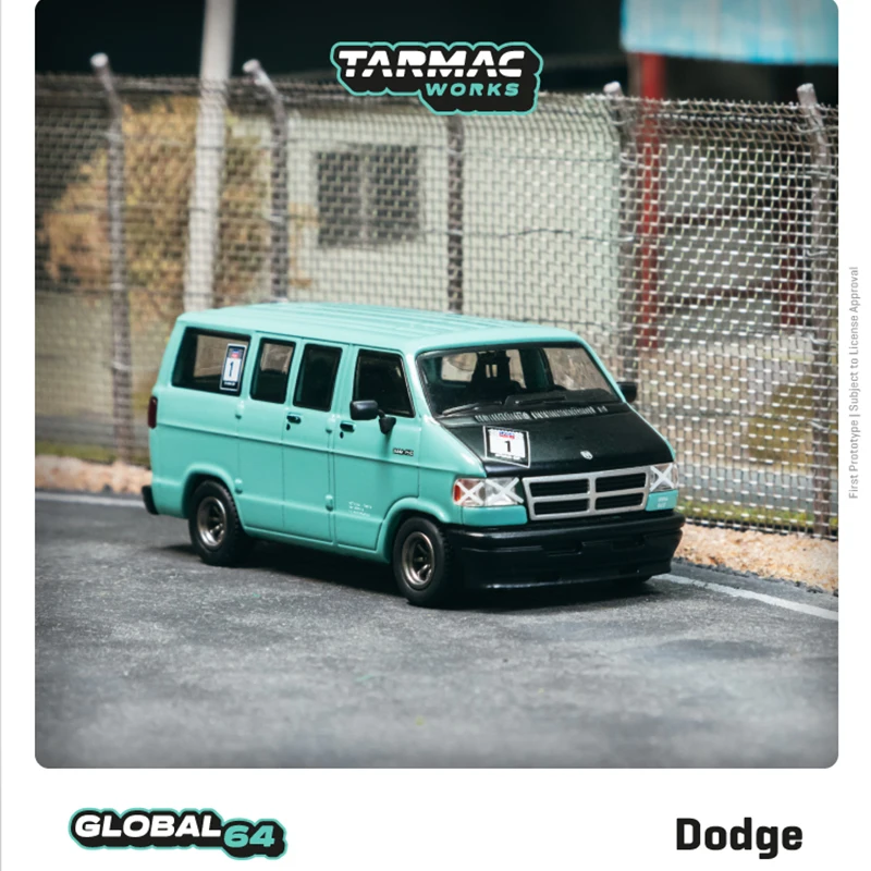 

TW в наличии 1:64 RAM 150 Van Коллекционная Литой коллекционная модель автомобиля, миниатюрные игрушки для машинок, Tarmac Works