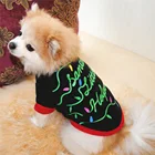 Одежда для маленьких и средних собак и кошек, хлопковая Рождественская одежда, футболки для чихуахуа, жилеты для чихуахуа