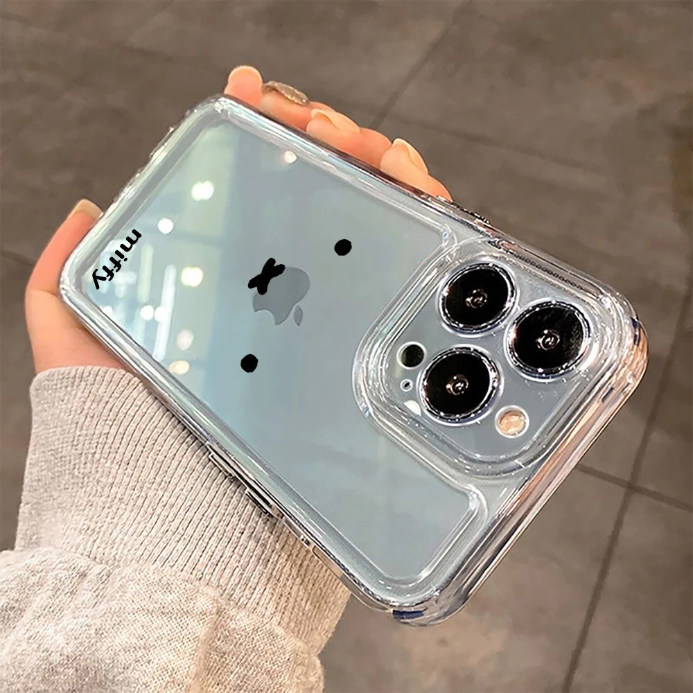 Cute Cartoon Miffys Phone Case for Samsung Galaxy S24 S23 S22 S21 S20 S10 FE Ultra Plus 5G Note 20 10 Pro Clear Soft Cover