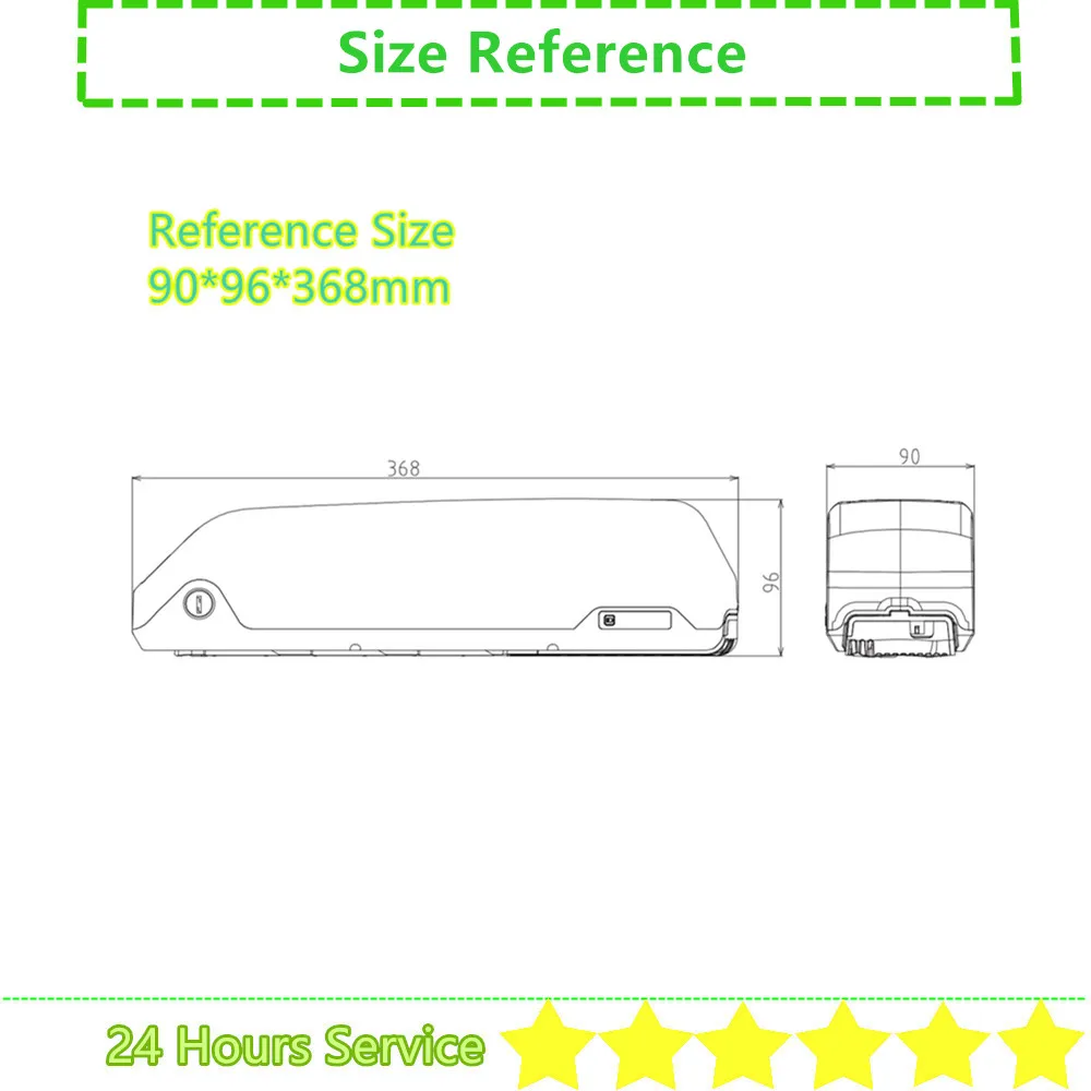 Литий-ионный аккумулятор для электровелосипеда Metakoo Cybertrack 100 300 26 &quot27 5&quot 350 Вт 500 36