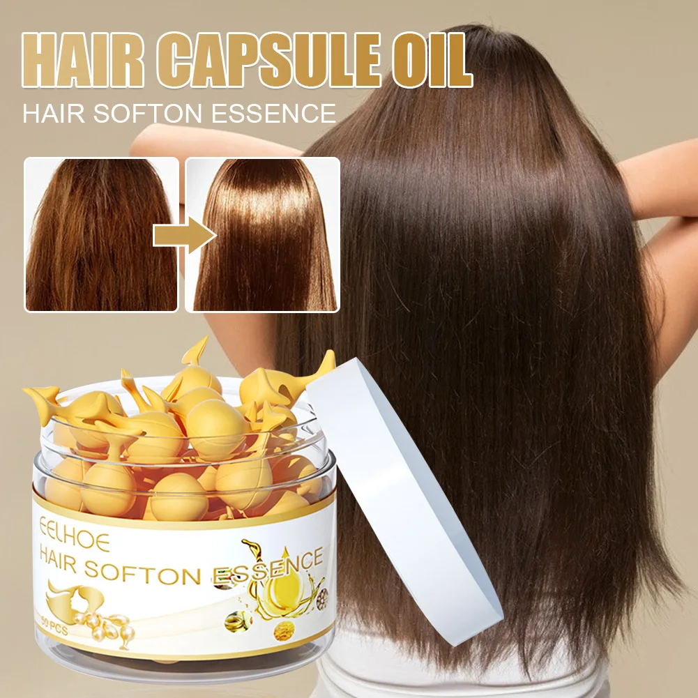 Капсулы с витаминами для волос сыворотка эфирным маслом Восстановления сухих