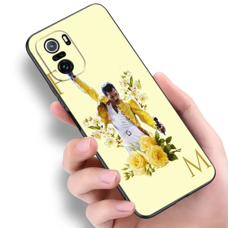 Чехол для телефона Queen Freddie Mercury Xiaomi 10 11 13 12 Lite NE 9T 10T 11T 12T 12S 13T 14 Pro 9 SE 10i 11i 12X Civi 2 3 4 5G