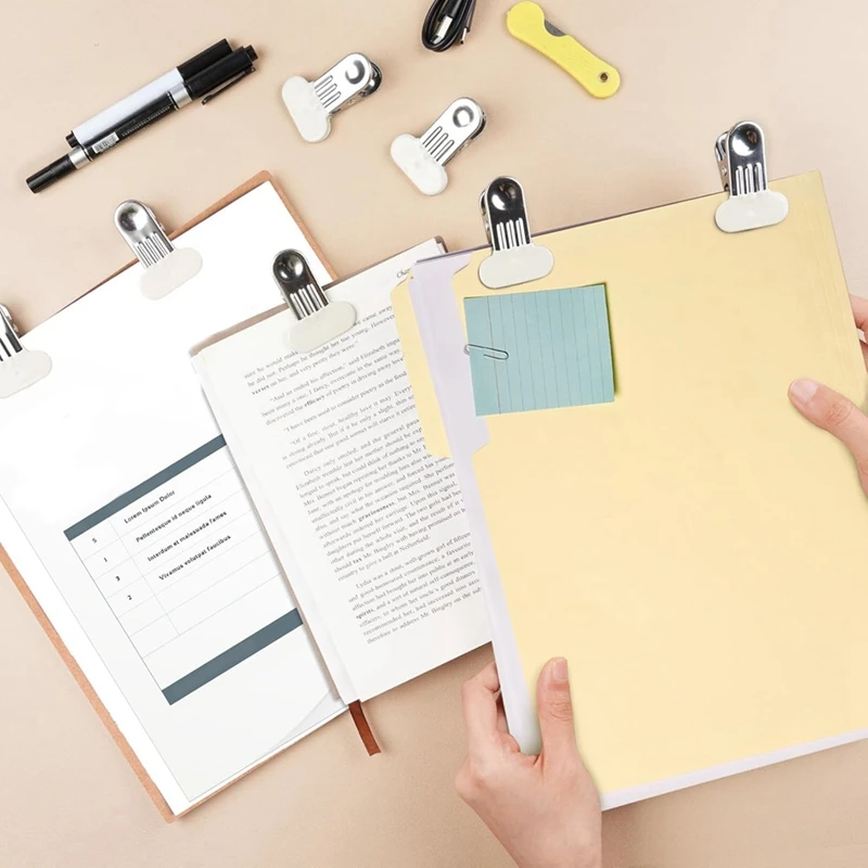 12-упаковка зажимов для пакетов с чипсами хранения продуктов питания зажимы еды