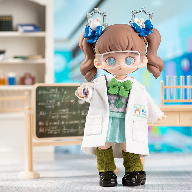 Фото Коллекционная фигурка-кукла 1/12 BJD, подвижная, серия Mystery Box Nyzaii 2-го поколения, серия Club Recruitment, 14 см, в закрытой упаковке, для переодевания №4