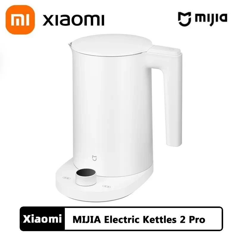 

Термостатический Электрический чайник Xiaomi Mijia 2 Pro, умный светодиодный экран, бесступенчатая регулировка температуры, высокая мощность 1800 Вт