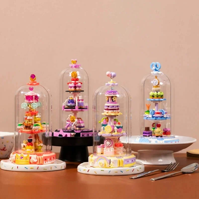 Pantazie В Стиле Послеобеденного Чая Головоломки Строительные Блоки Настольные