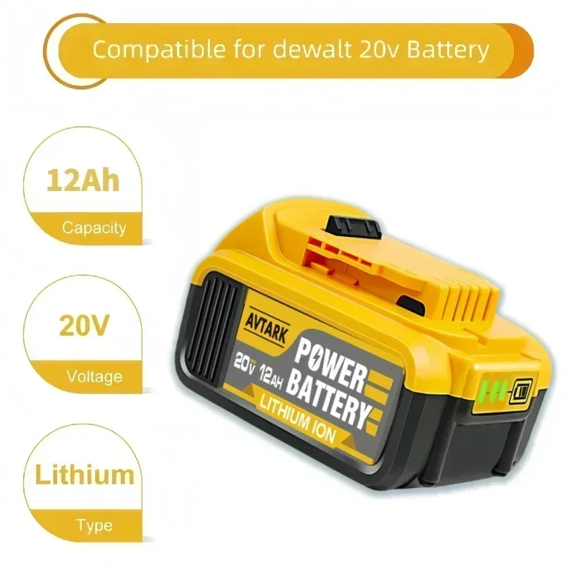 Аккумулятор 18650 для инструментов Dewalt DCF887 DCG405 DCD791 DCF922 DCB180 DCB181 DCB182 DCB201