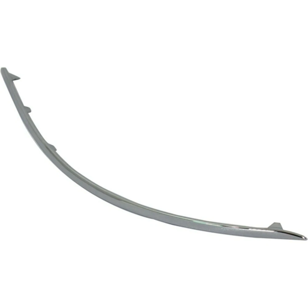 Передний бампер хромированная отделка молдинг LH 2048850721 для Mercedes-Benz W204 C300 C350 2008 2009