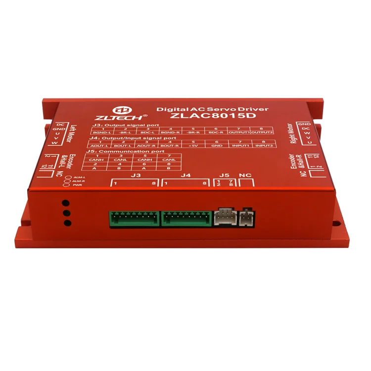 ZLTECH двухканальный CANopen RS485 Modbus 3-фазный 24 В 48 В 30 А 500 ...